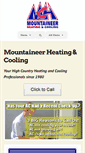 Mobile Screenshot of mountaineerheatcool.com